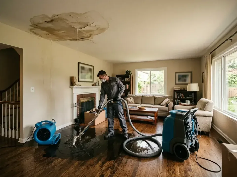 attic-pipe-burst-ceiling-drip-008 — frequently asked questions, Water Damage Restoration & Carpet Care in Lake Crystal, MN